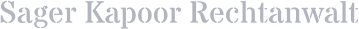 Sager Kapoor Rechtanwalt